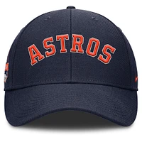 Casquette ajustable Nike Rise Gaberdine pour homme, bleu marine, Houston Astros