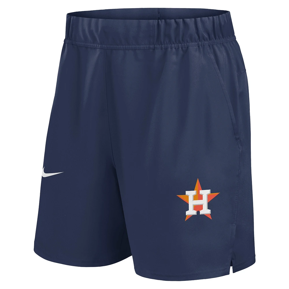 Men's Nike Navy Houston Astros Woven Victory Performance Shorts