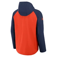 Men's Nike Orange/Navy Houston Astros Authentic Collection Raglan Performance Full-Zip Jacket
