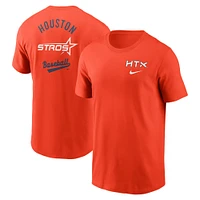 Men's Nike  Orange Houston Astros 2025 City Connect T-Shirt
