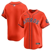 Men's Nike Orange Houston Astros Alternate Limited Jersey