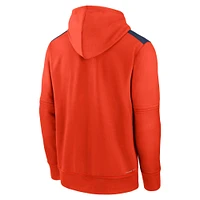 Men's Nike Orange Houston Astros Authentic Collection Performance Pullover Hoodie