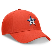 Casquette ajustable Nike Orange Houston Astros Club Performance pour homme