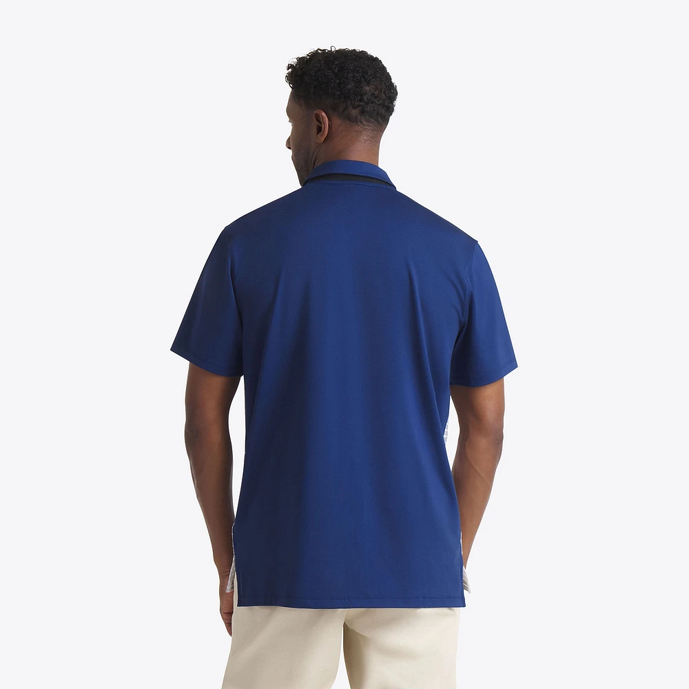 Polo Nike blanc/bleu marine Houston Astros 2025 City Connect Fashion Legacy Icon Vapor Performance pour homme