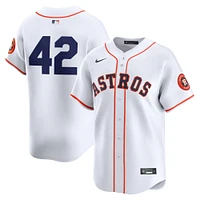 Maillot Nike pour homme blanc Houston Astros 2024 Jackie Robinson Day Home Limited