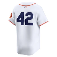 Men's Nike  White Houston Astros 2024 Jackie Robinson Day Home Limited Jersey