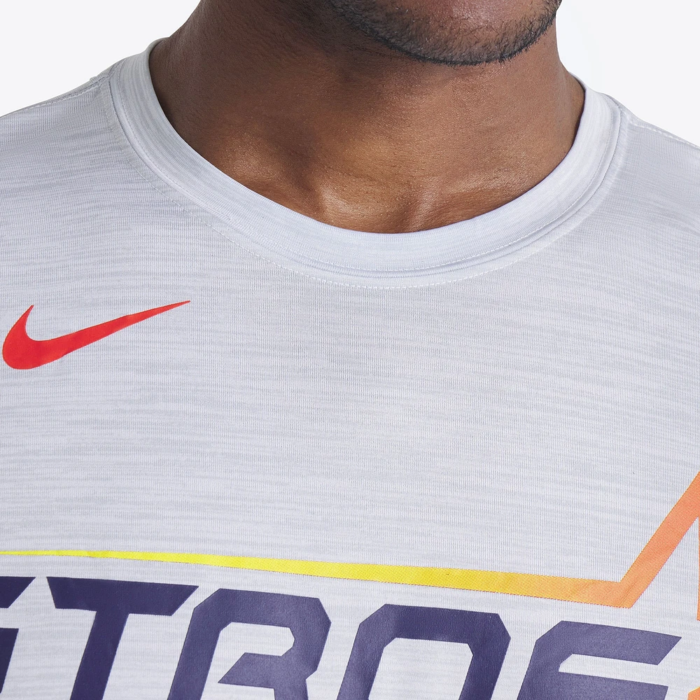 Men's Nike  White Houston Astros 2025 City Connect Authentic Collection Velocity Performance T-Shirt