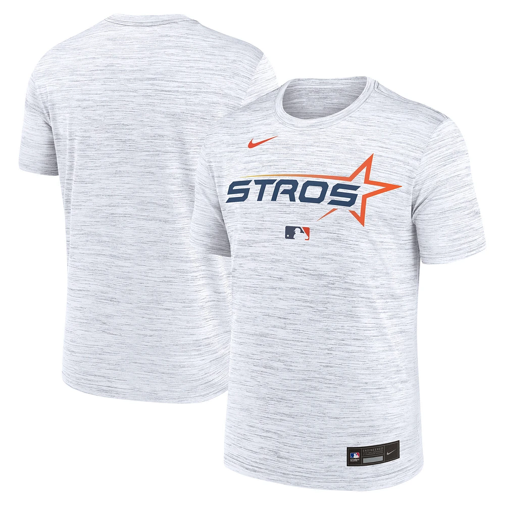 Men's Nike  White Houston Astros 2025 City Connect Authentic Collection Velocity Performance T-Shirt