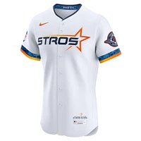 Men's Nike  White Houston Astros 2025 City Connect Elite Jersey