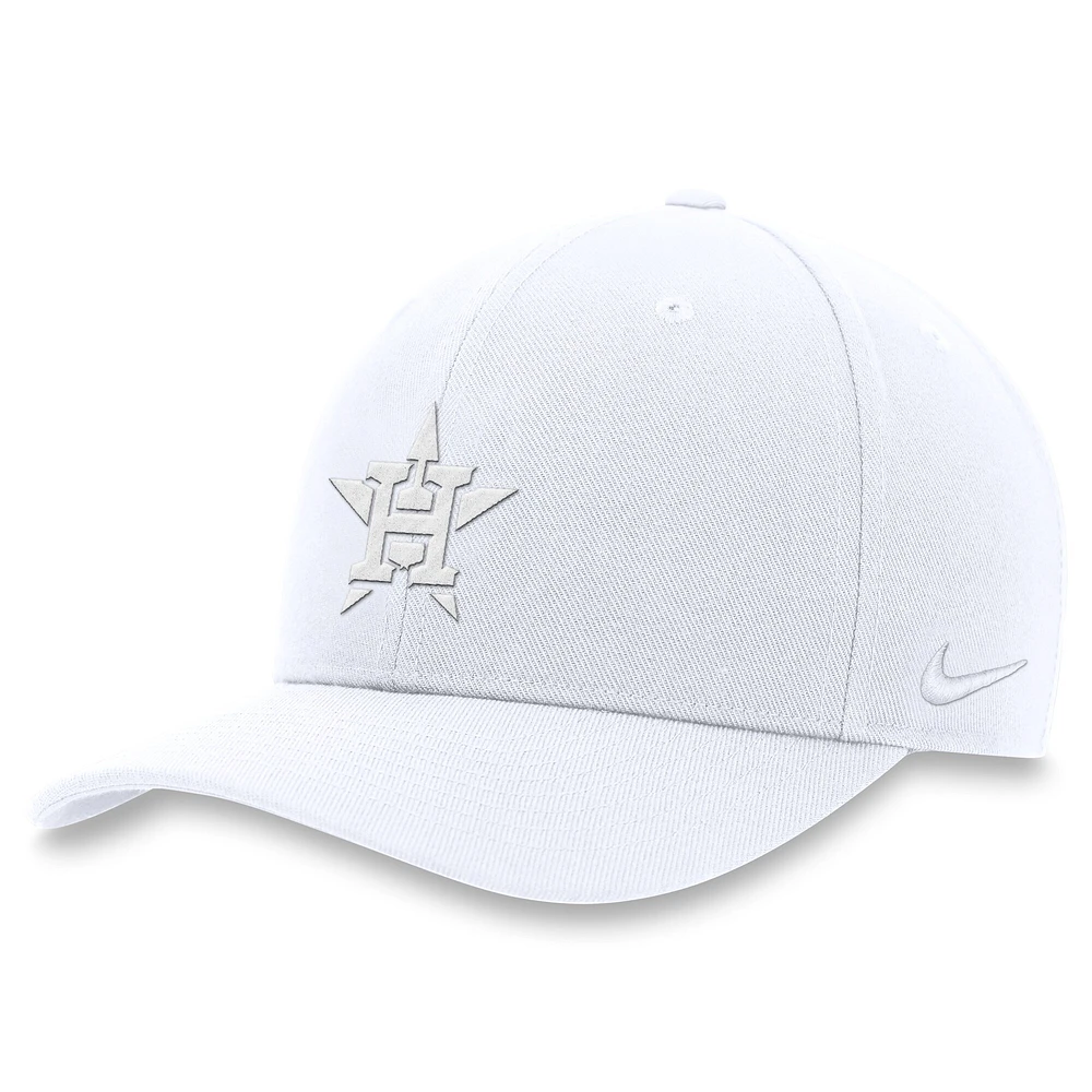 Men's Nike White Houston Astros Club Performance Adjustable Hat