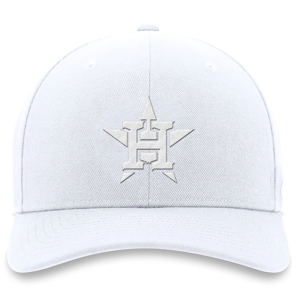 Men's Nike White Houston Astros Club Performance Adjustable Hat