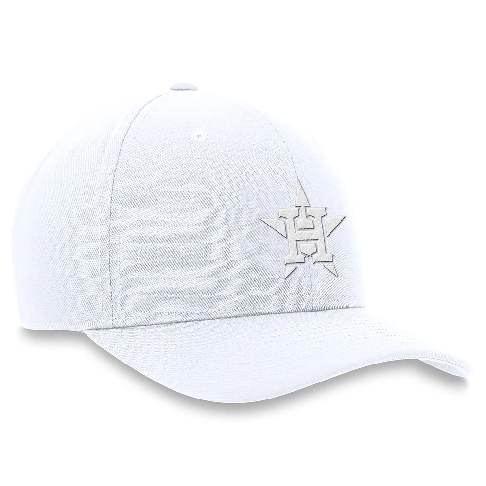 Men's Nike White Houston Astros Club Performance Adjustable Hat