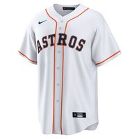 Men's Nike White Houston Astros Home Blank Replica Jersey