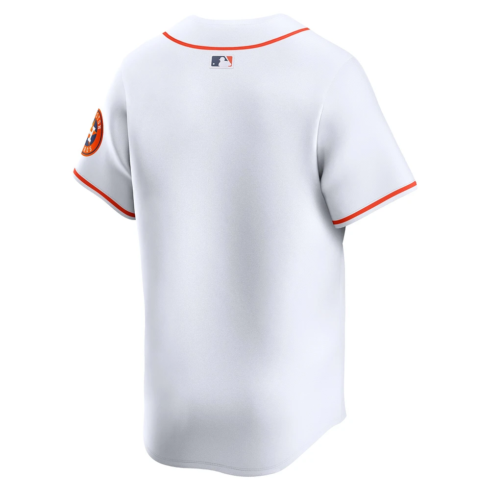 Maillot à domicile Nike blanc Houston Astros Limited pour homme