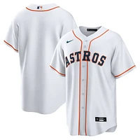 Maillot d'équipe Nike Houston Astros Home Replica pour homme - Blanc