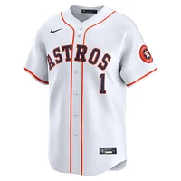 Men's Nike White Houston Astros #1 Dad Home Limited Jersey