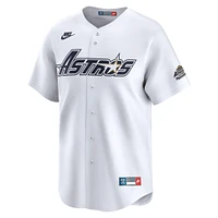 Men's Nike White Houston Astros Throwback Cooperstown Collection Limited Jersey