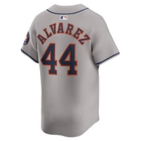 Men's Nike Yordan Alvarez Gray Houston Astros Road Limited Player Jersey