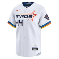 Men's Nike Yordan Alvarez White Houston Astros 2025 City Connect Limited Player Jersey