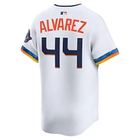 Men's Nike Yordan Alvarez White Houston Astros 2025 City Connect Limited Player Jersey