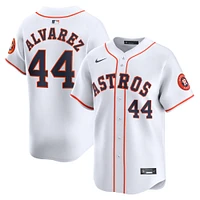 maillot de joueur Nike Yordan Alvarez pour hommes, blanc, Houston Astros Home Limited, limité