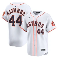 Maillot de joueur à domicile Nike Yordan Alvarez pour homme, blanc, Houston Astros, édition limitée