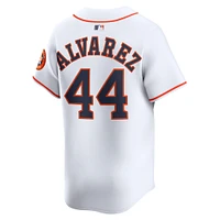 Maillot de joueur à domicile Nike Yordan Alvarez pour homme, blanc, Houston Astros, édition limitée