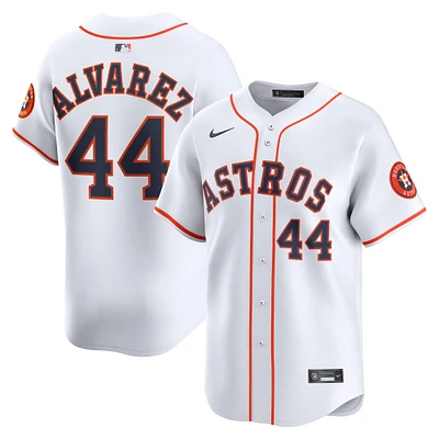 Maillot de joueur à domicile Nike Yordan Alvarez pour homme, blanc, Houston Astros, édition limitée