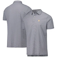 Men's Peter Millar Navy Houston Astros Jubilee Stripe Stretch Jersey Polo