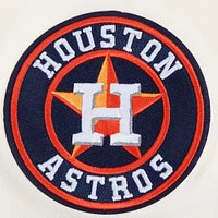 T-shirt avec badge de membre du club Houston Astros Pro Standard crème pour hommes