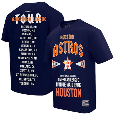 Men's Pro Standard Navy Houston Astros Oversized City Tour T-Shirt