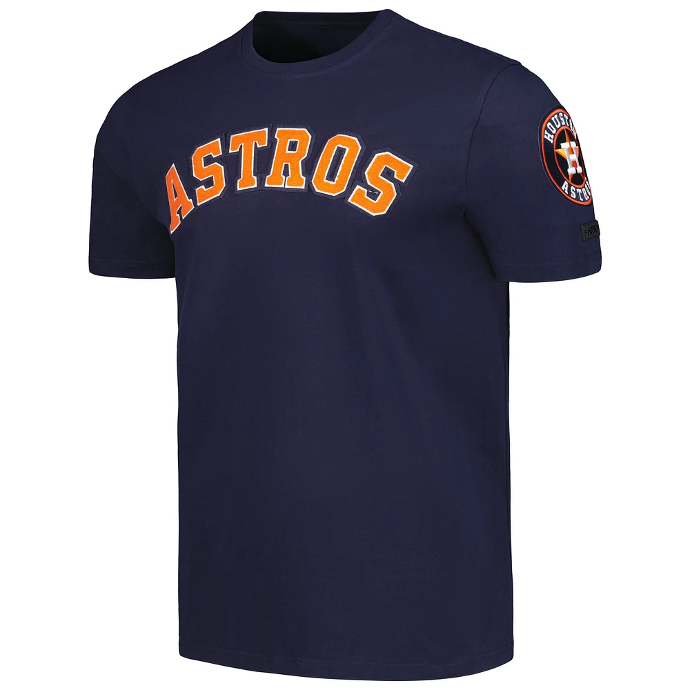 T-shirt à logo de l'équipe Houston Astros Pro Standard bleu marine pour homme