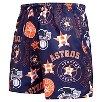 Short tissé Pro Standard pour hommes, bleu marine, Houston Astros Toss Logo