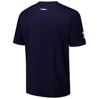 Men's Pro Standard Navy Houston Astros Turn It Up Dropped Shoulder T-Shirt