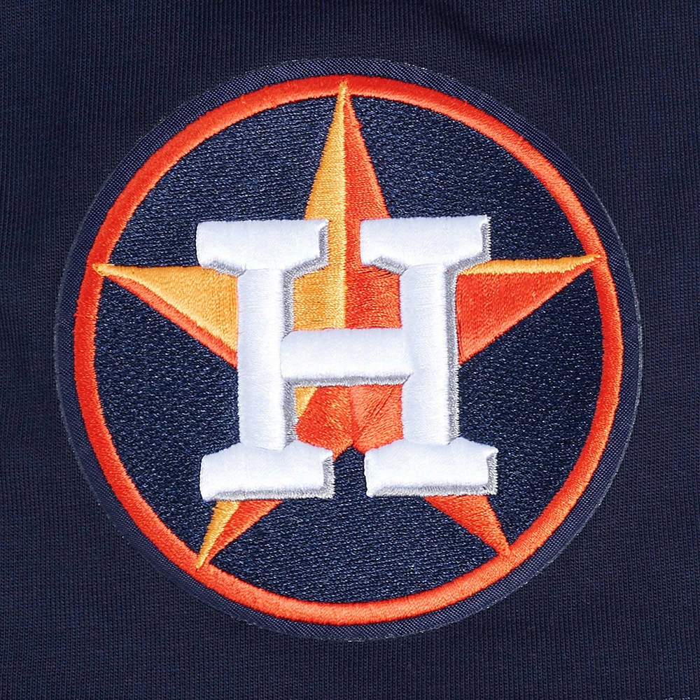 Men's Pro Standard Navy Houston Astros Turn It Up Dropped Shoulder T-Shirt