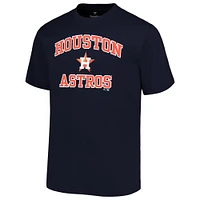 Men's Profile Navy Houston Astros Big & Tall Heart Soul T-Shirt