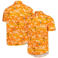 Men's Reyn Spooner Orange Houston Astros Kekai Button-Down Shirt