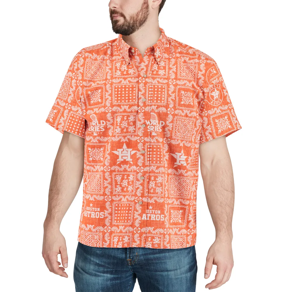 Reyn Spooner Men's Reyn Spooner Orange Houston Astros Lahaina