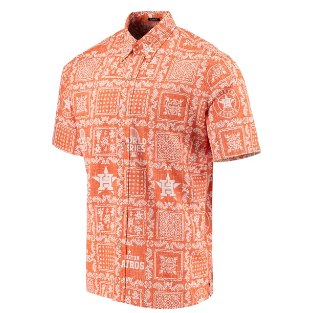 Reyn Spooner Men's Red Cincinnati Reds Aloha Button-Down Shirt