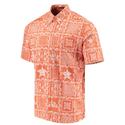 Reyn Spooner Orange San Francisco Giants Kekai Button-Down Shirt