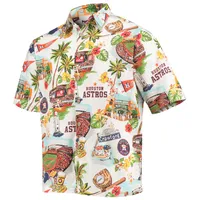 Men's Reyn Spooner White Houston Astros Scenic Button-Up Shirt