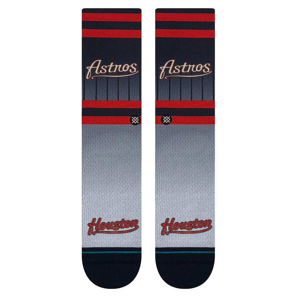 Chaussettes mi-mollet Stance Houston Astros Cooperstown pour homme