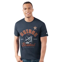 Men's Starter  Navy Houston Astros Prime Time Batter T-Shirt