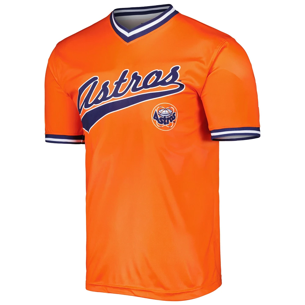 Maillot Homme Houston Astros Cooperstown Collection Orange Stitches