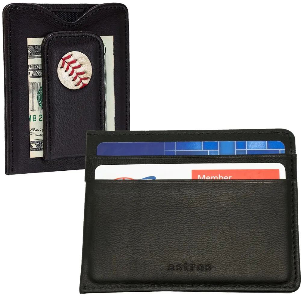 Lids Houston Astros Tokens & Icons Game-Used Baseball Wallet