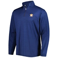 Men's Tommy Bahama Navy Houston Astros Delray IslandZone Half-Zip Top