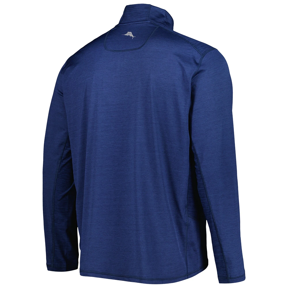 Haut à demi-zip Delray IslandZone des Houston Astros de Tommy Bahama pour homme, bleu marine