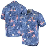 Houston Astros Tommy Bahama Tropical Horizons Button-Up Shirt - Navy