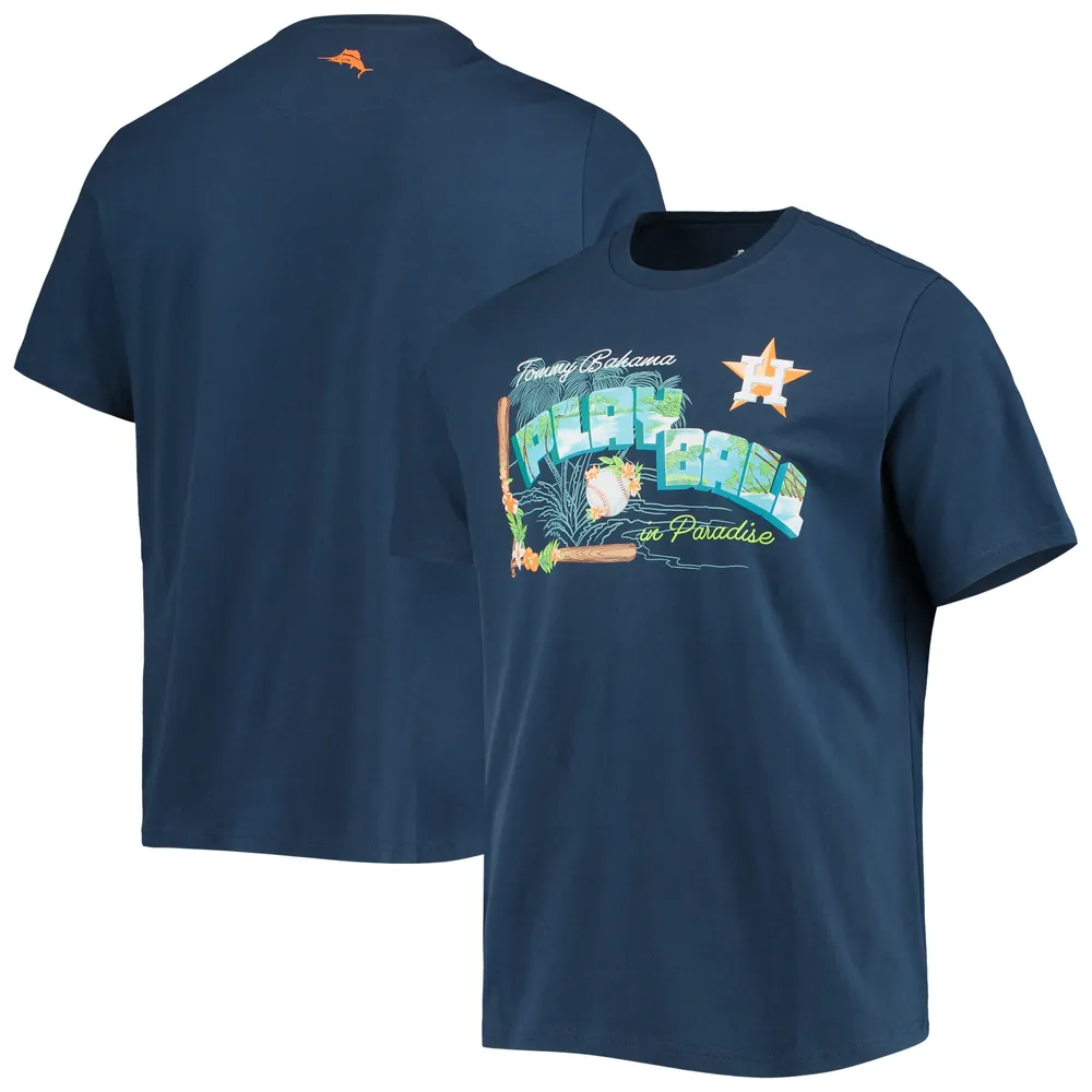 Lids Houston Astros Tommy Bahama Play Ball T-Shirt - Navy