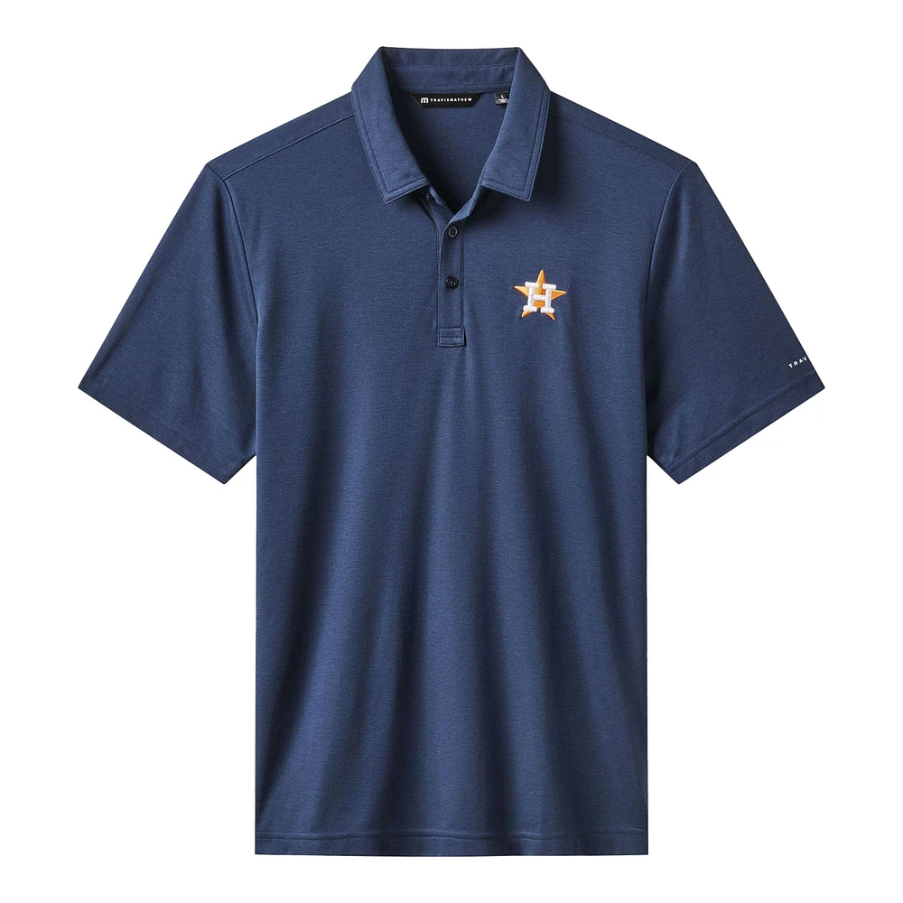 Men's TravisMathew Navy Houston Astros Playoff Pitch Polo